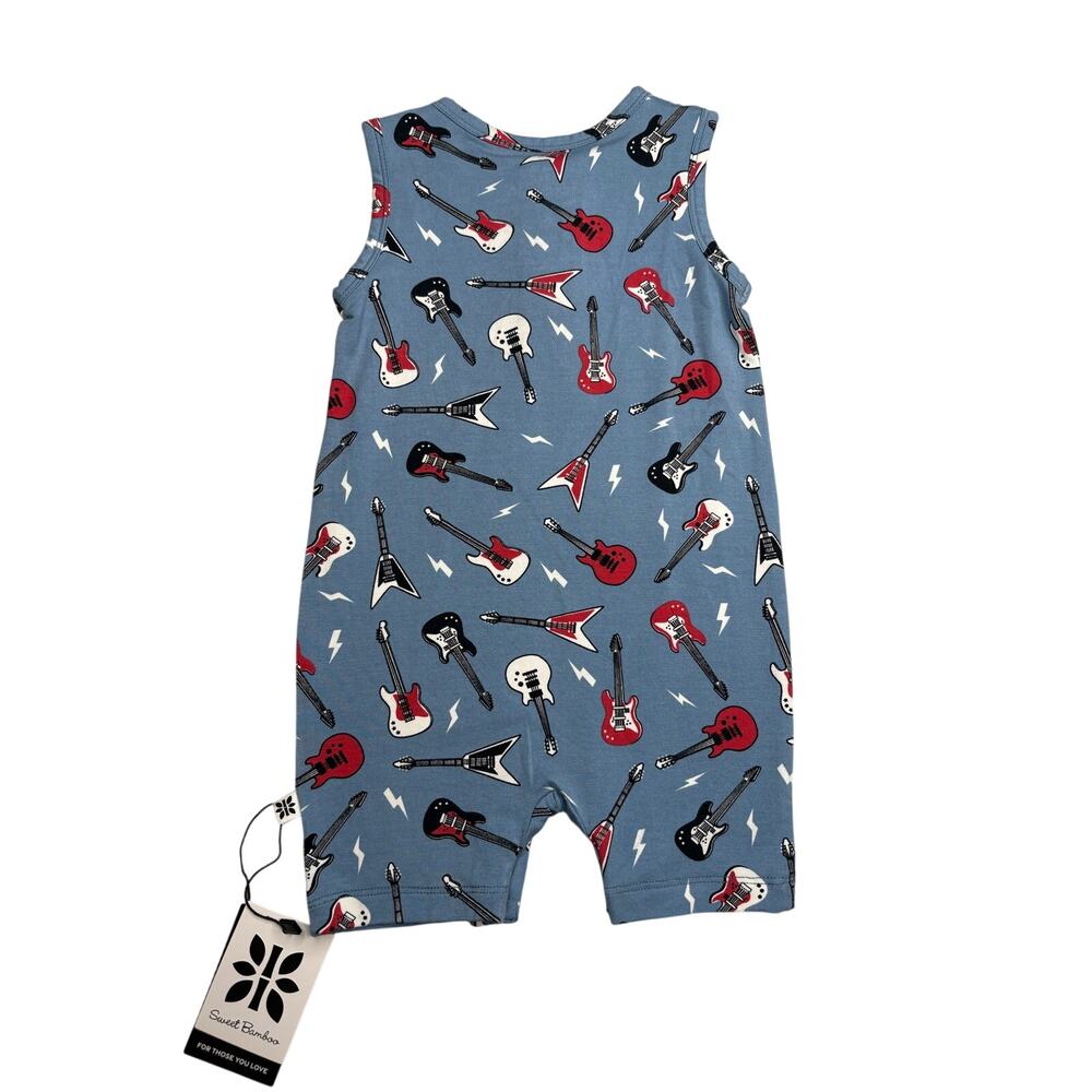 Sweet Bamboo, Rock N Roll Romper, NWT, 3-6 Months